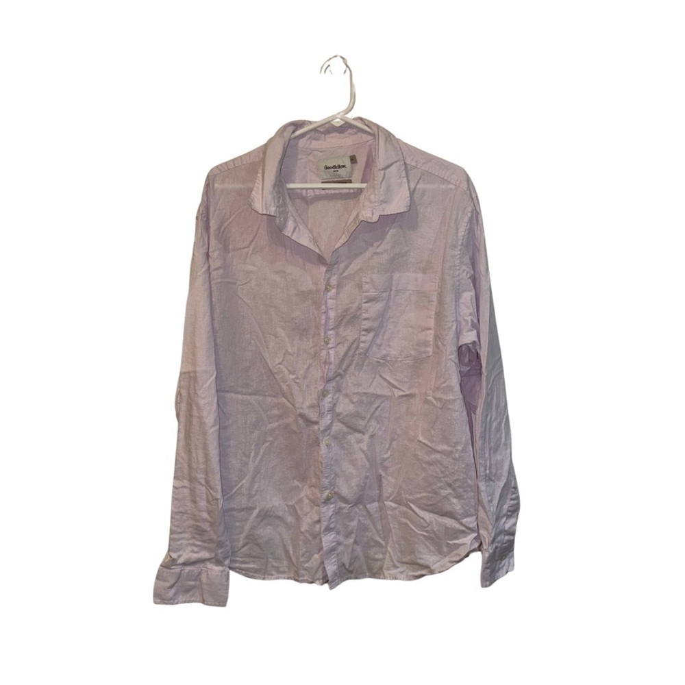 Goodfellow & Co Purple Casual Button Down Shirt